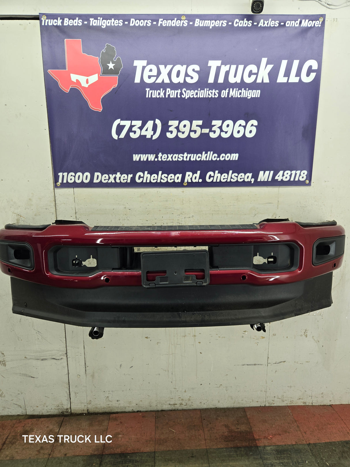 2023-2025 Ford Super Duty F250 F350 Front Bumper - Red