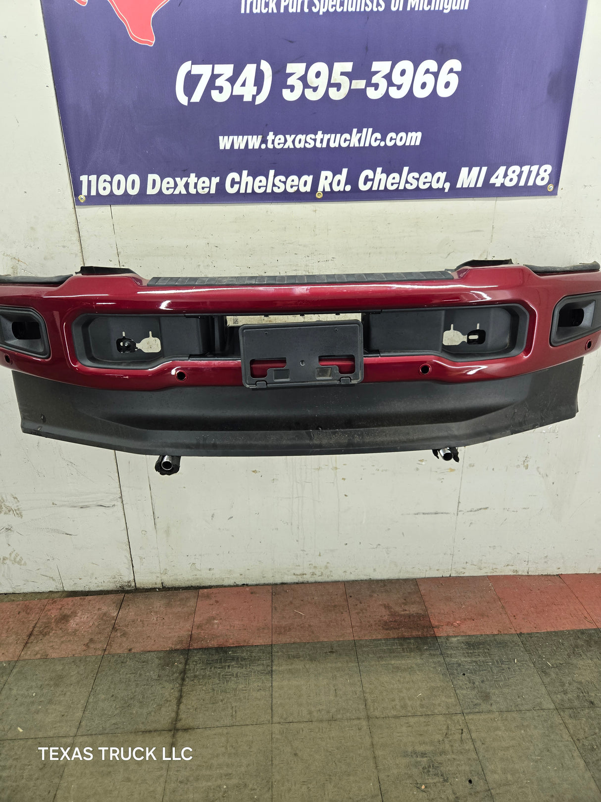 2023-2025 Ford Super Duty F250 F350 Front Bumper - Red