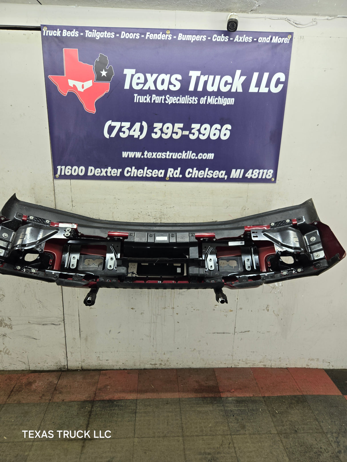 2023-2025 Ford Super Duty F250 F350 Front Bumper - Red