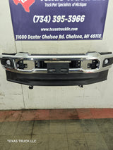 2023-2025 Ford Super Duty F250 F350 Front Bumper - Chrome