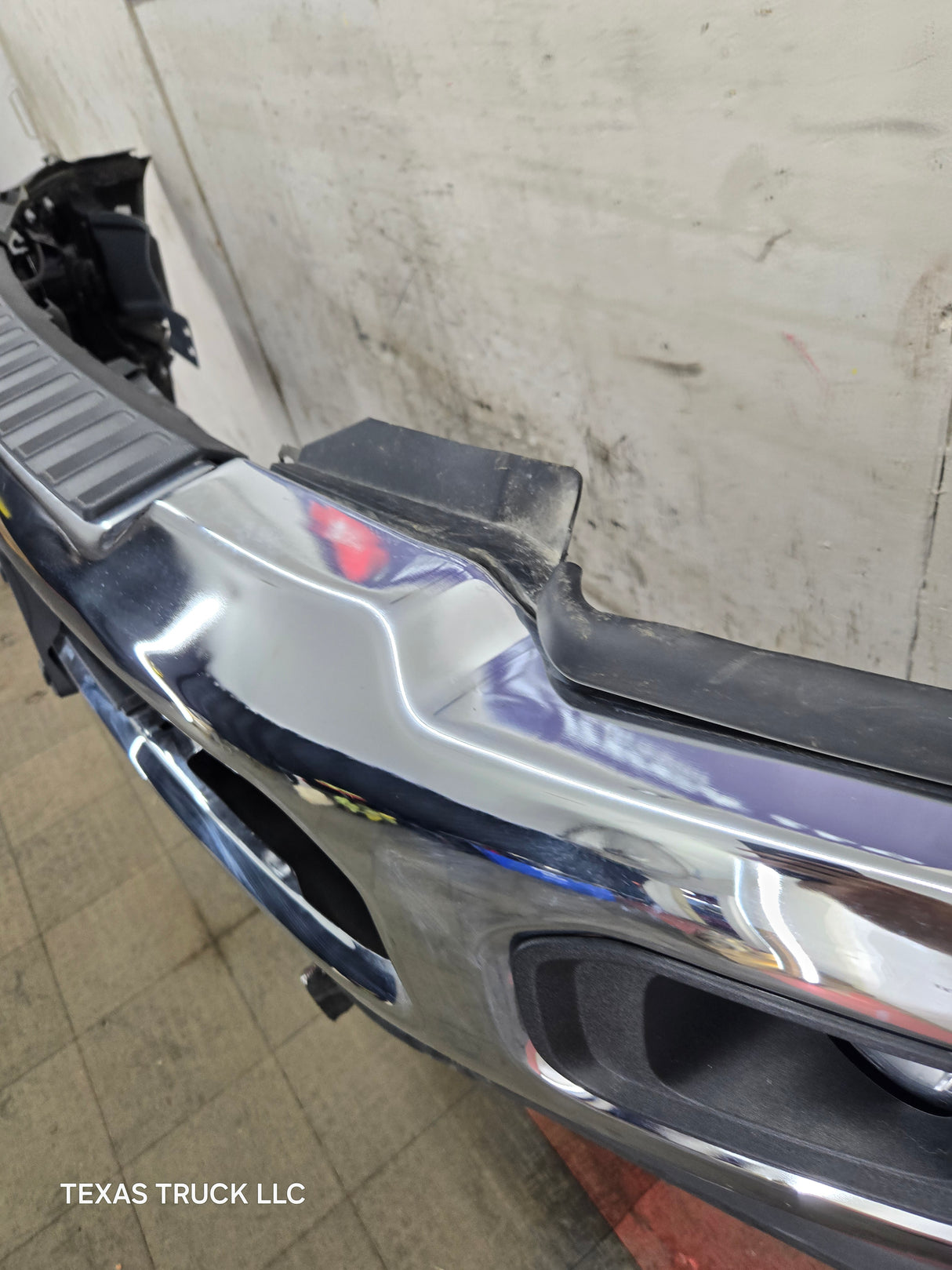 2023-2025 Ford Super Duty F250 F350 Front Bumper - Chrome