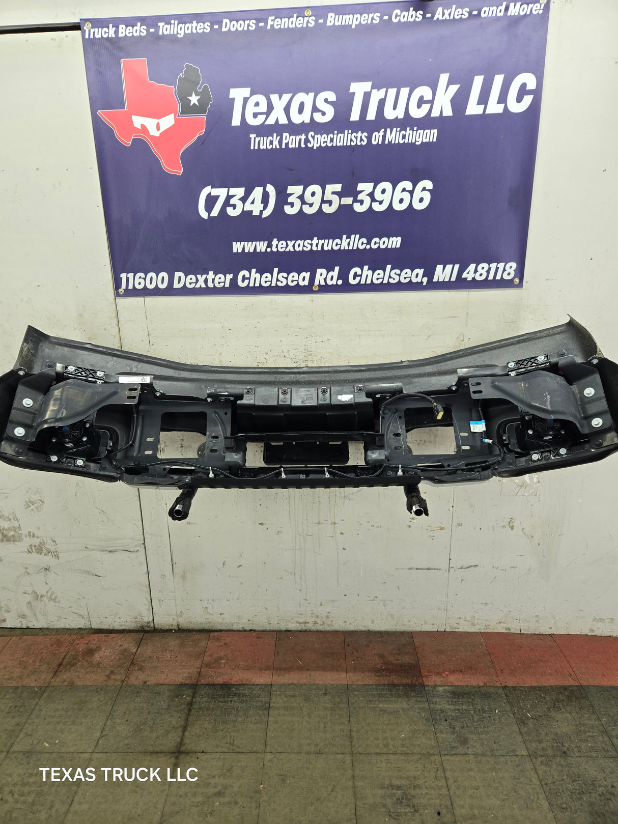 2023-2025 Ford Super Duty F250 F350 Front Bumper - Chrome