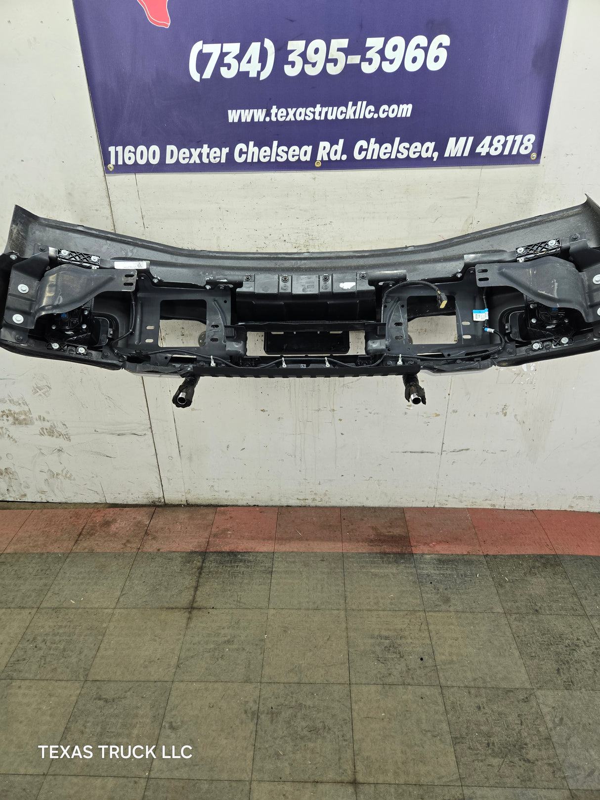 2023-2025 Ford Super Duty F250 F350 Front Bumper - Chrome