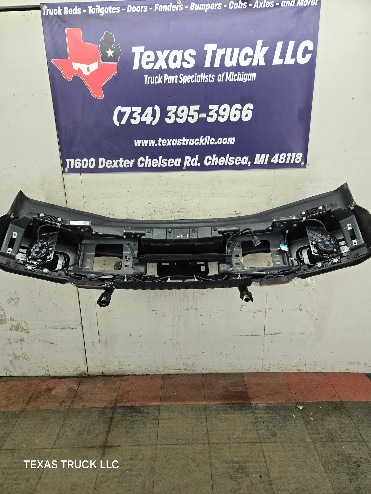 2023-2025 Ford Super Duty F250 F350 Front Bumper - Chrome