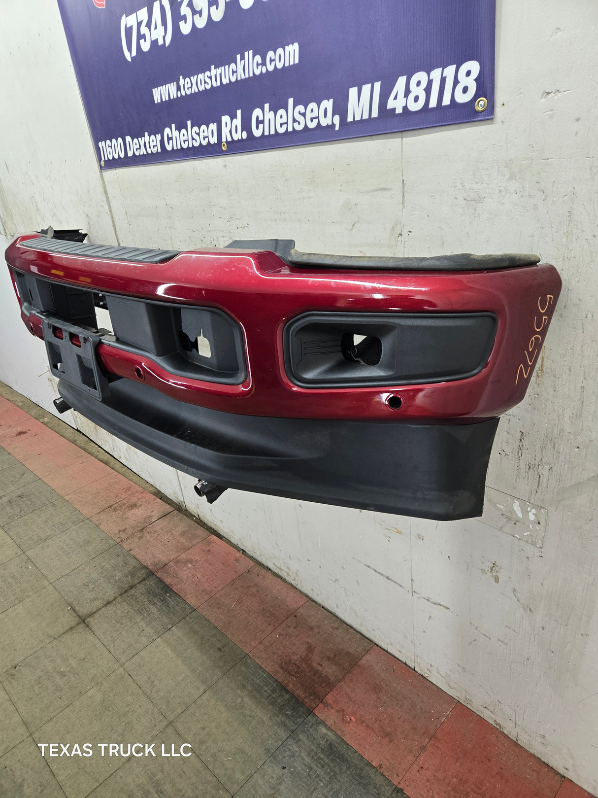 2023-2025 Ford Super Duty F250 F350 Front Bumper - Red