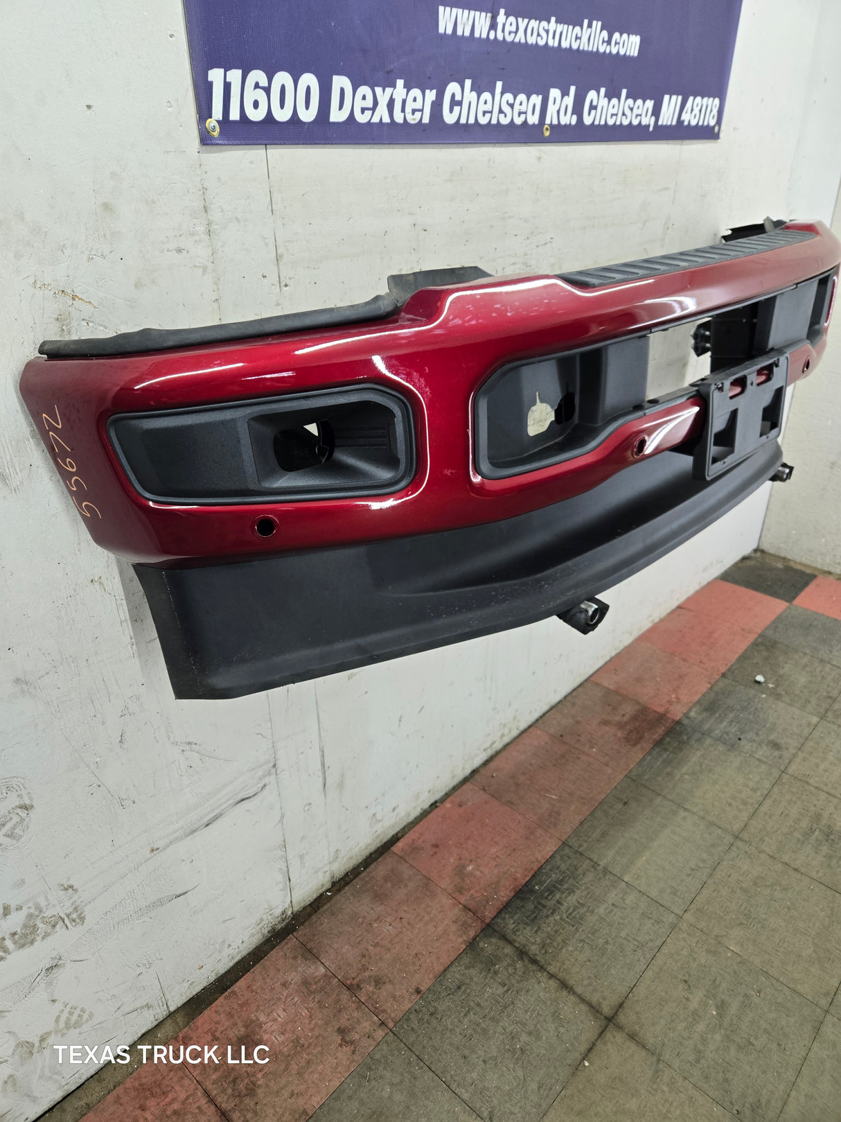 2023-2025 Ford Super Duty F250 F350 Front Bumper - Red
