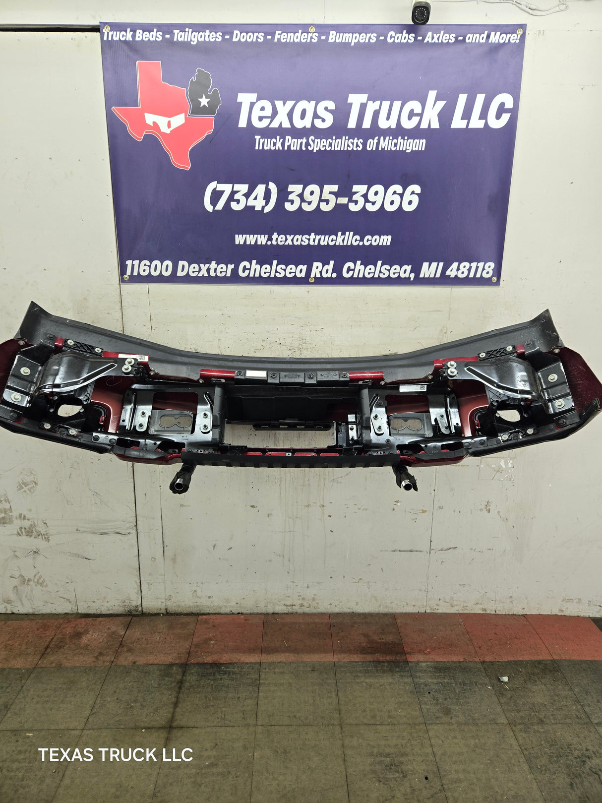 2023-2025 Ford Super Duty F250 F350 Front Bumper - Red