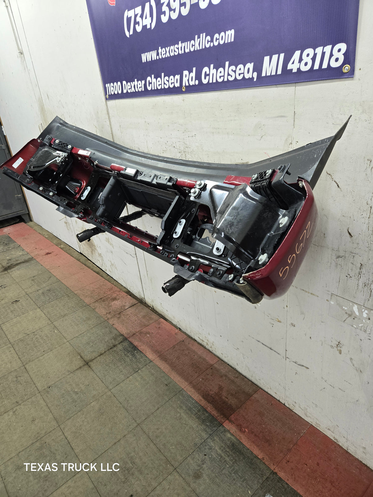2023-2025 Ford Super Duty F250 F350 Front Bumper - Red