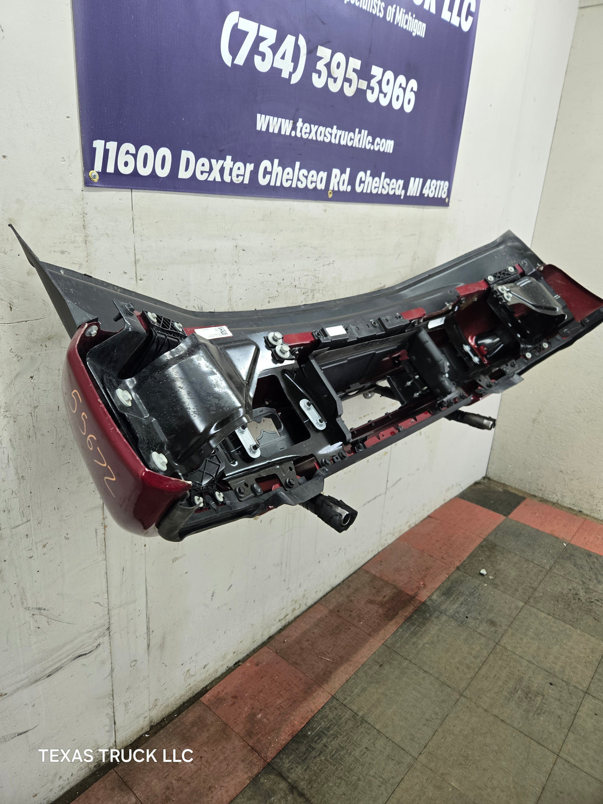 2023-2025 Ford Super Duty F250 F350 Front Bumper - Red