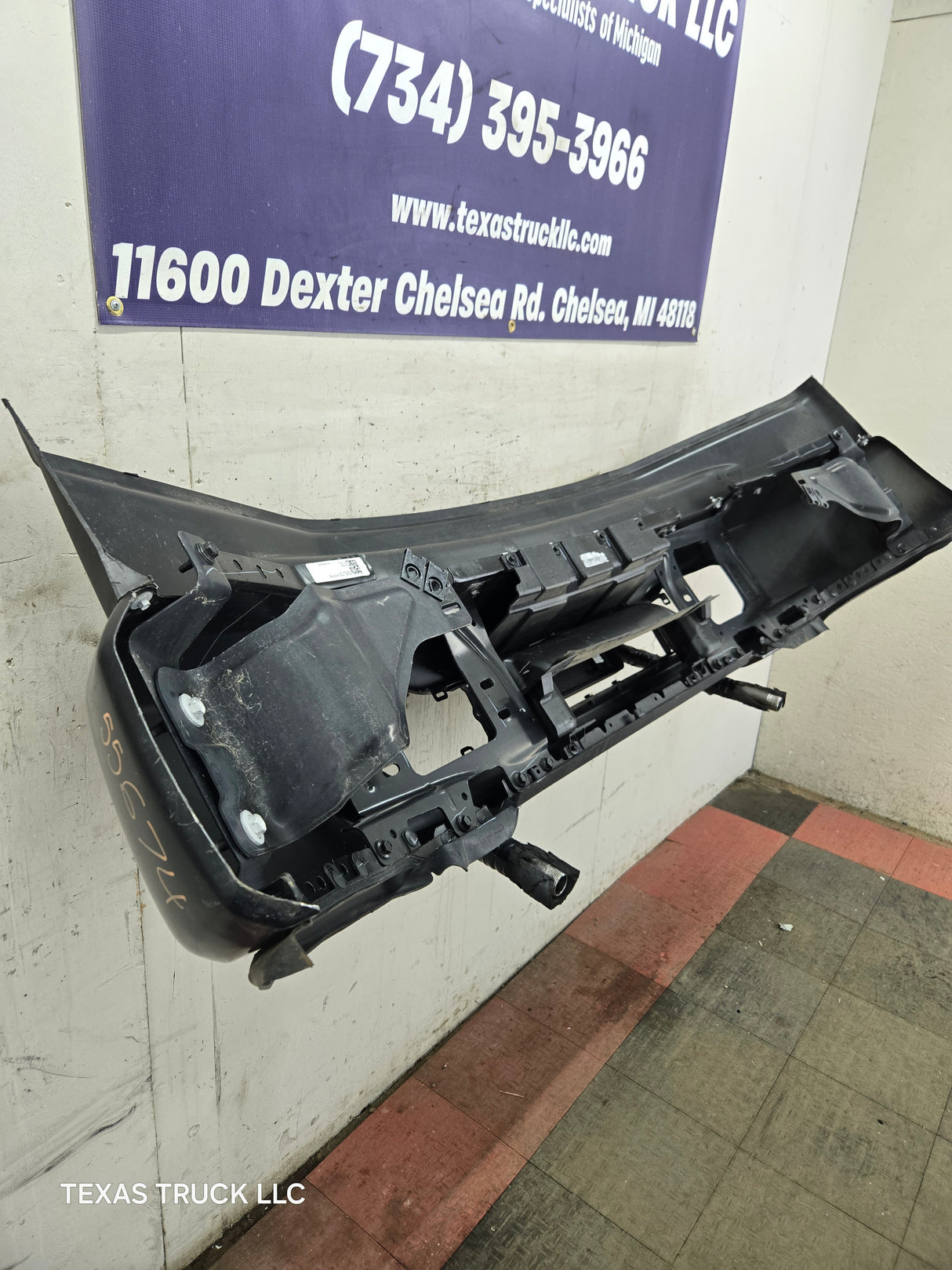 2023-2025 Ford Super Duty Front Bumper F450 F550 - Black