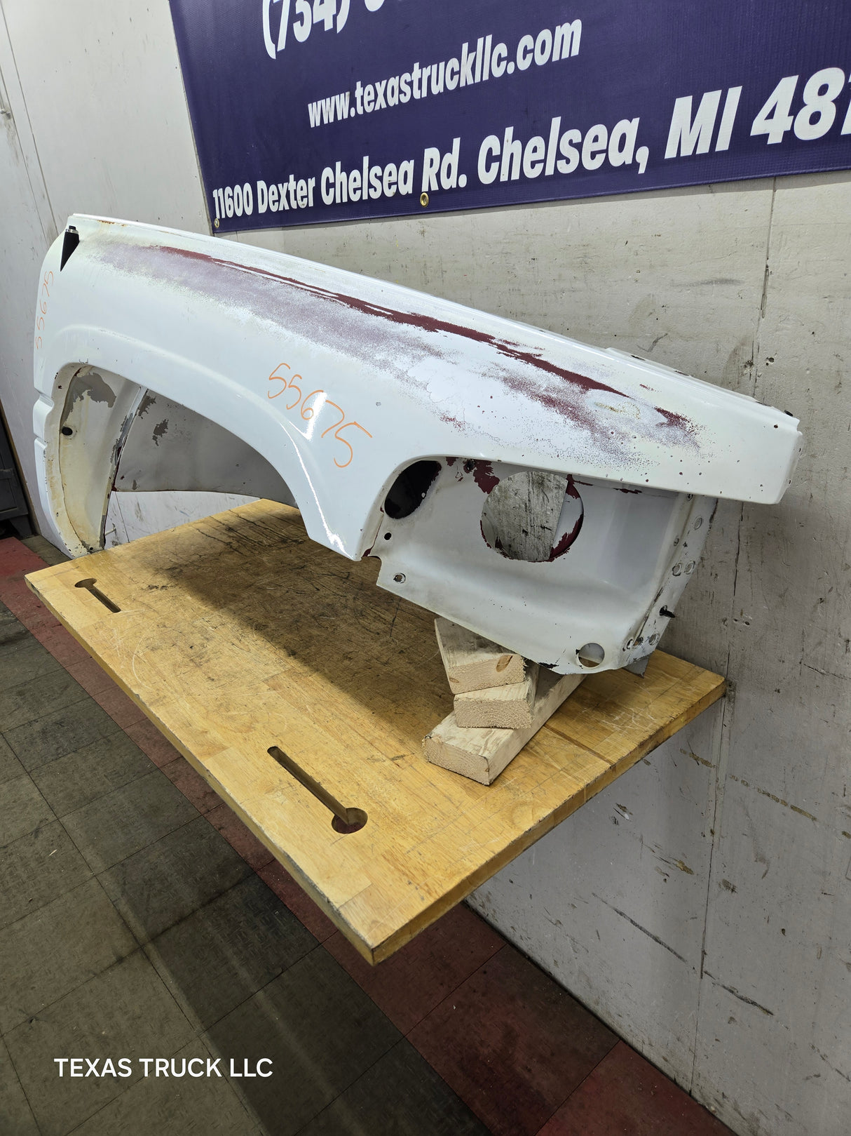 1994-2002 Dodge Ram 2nd Gen 1500 2500 3500 RH Passenger Side Fender - White
