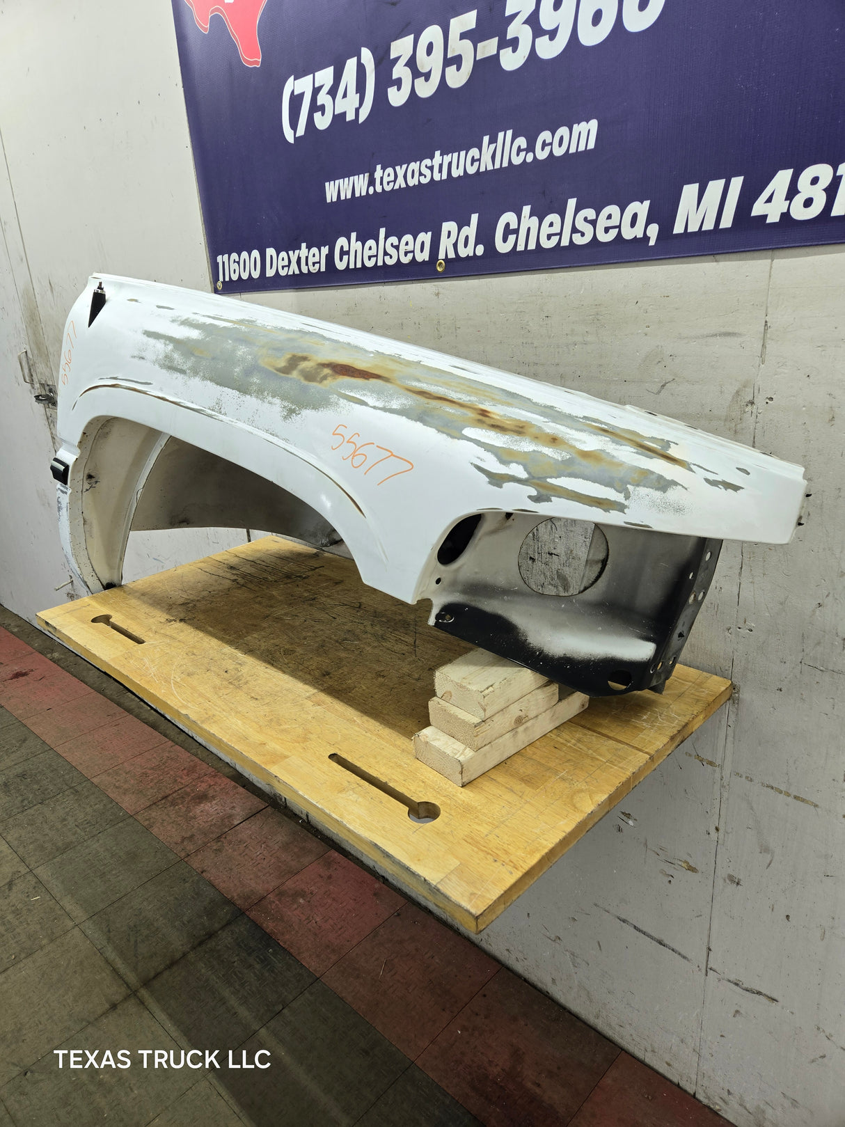1994-2002 Dodge Ram 2nd Gen 1500 2500 3500 RH Passenger Side Fender - White