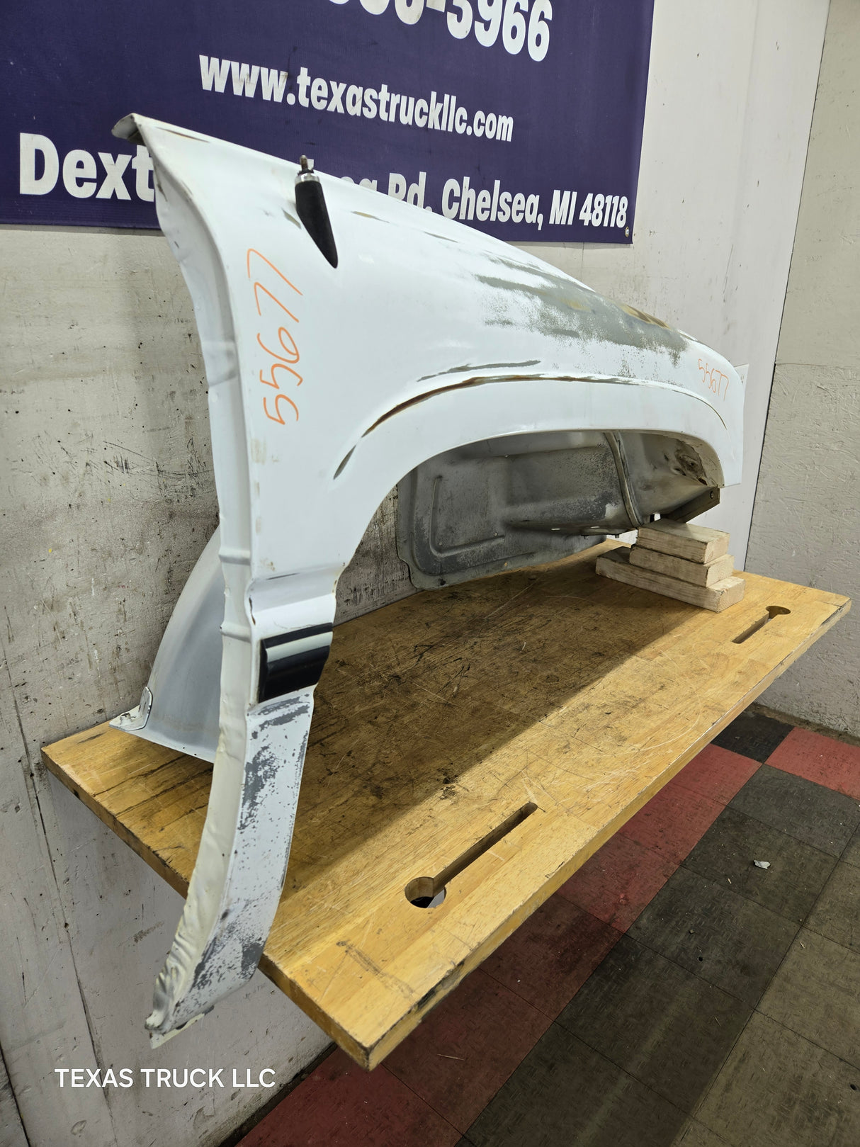 1994-2002 Dodge Ram 2nd Gen 1500 2500 3500 RH Passenger Side Fender - White