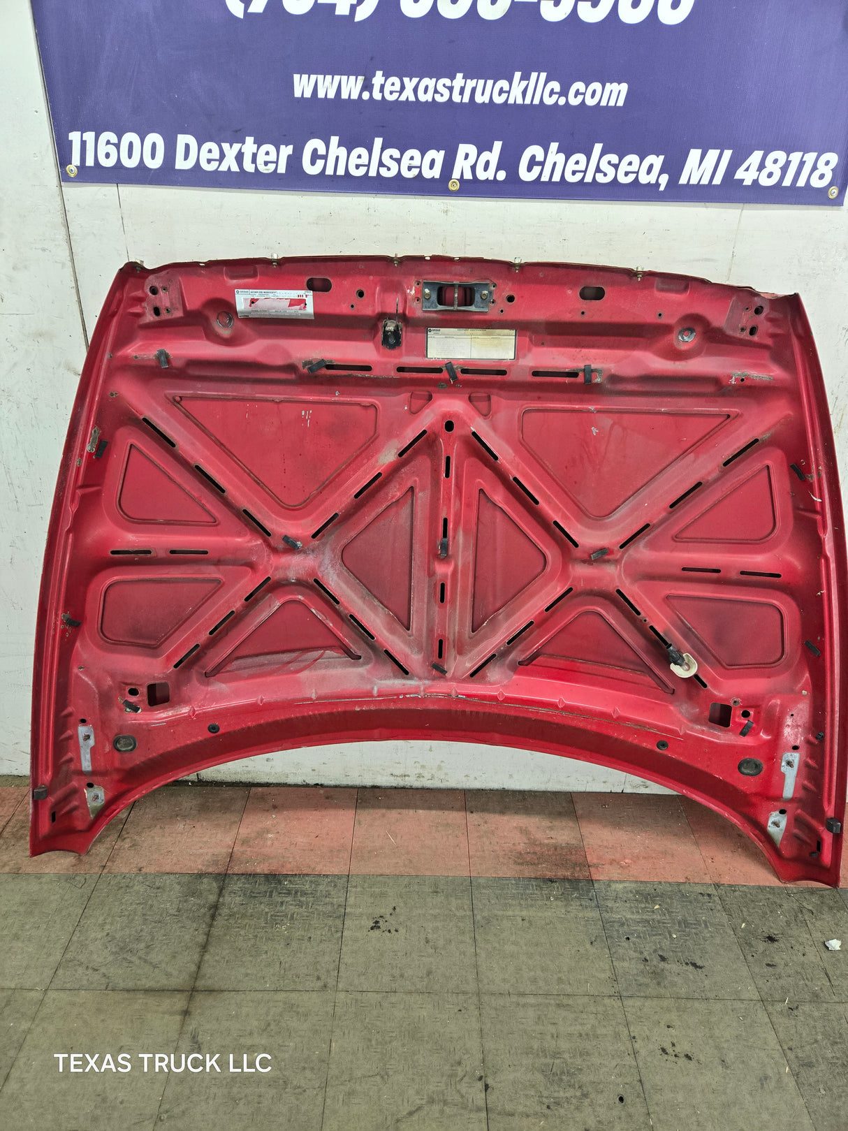 1994-2002 Dodge Ram 2nd Gen 1500 2500 3500 Hood - Red