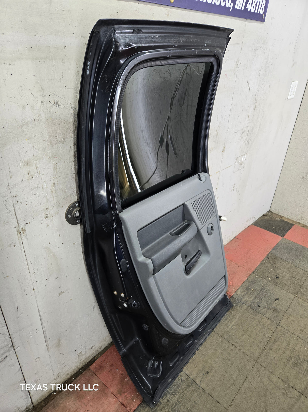 2003-2008 Dodge Ram 3rd Gen LH Driver Side Rear Quad Cab Crew Cab Door 1500 2500 3500 4500 5500 - Black