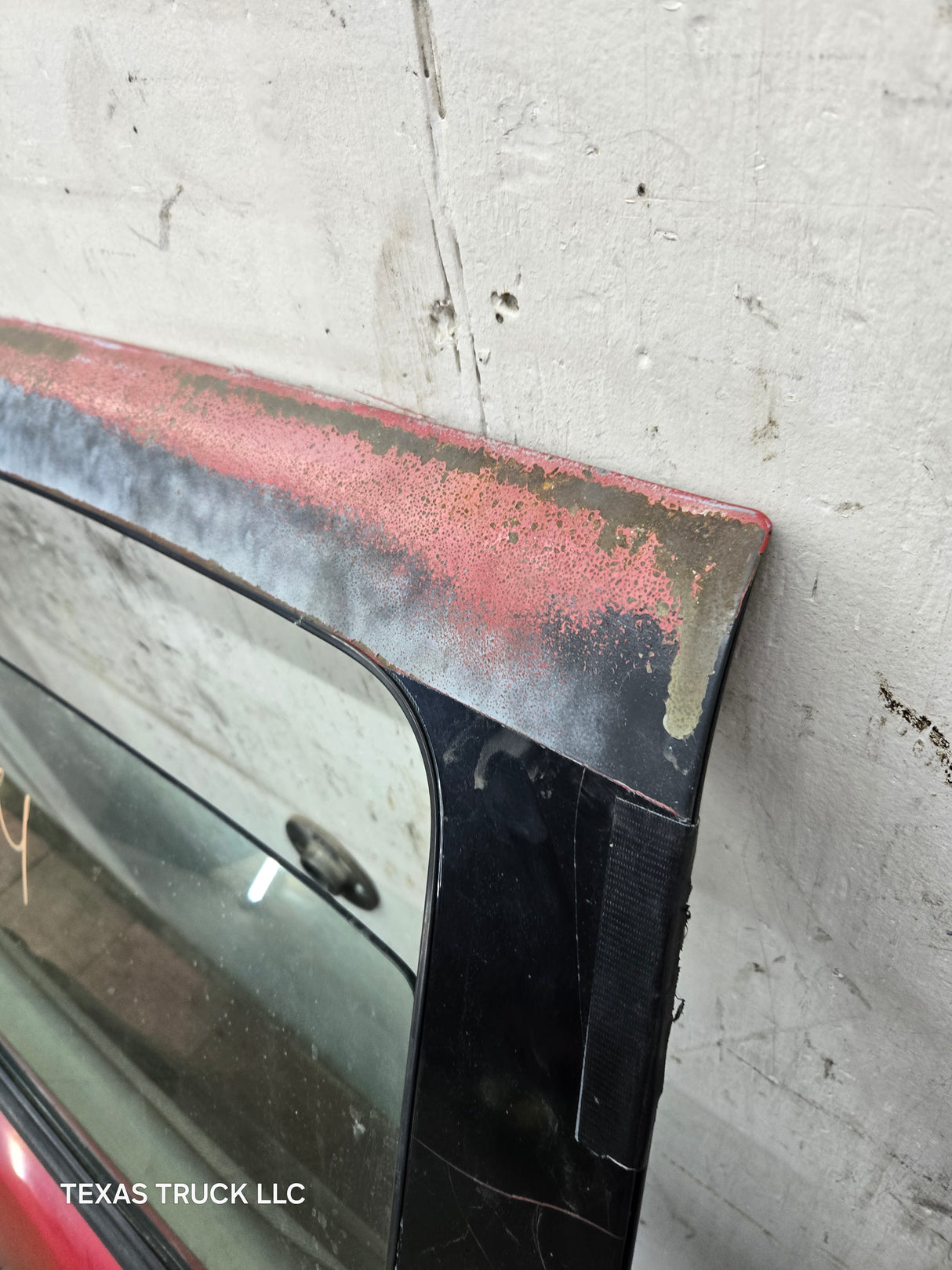 1994-2002 Dodge Ram 2nd Gen LH Driver Side Front Extended Cab Door 1500 2500 3500 ROUND CORNER - Red