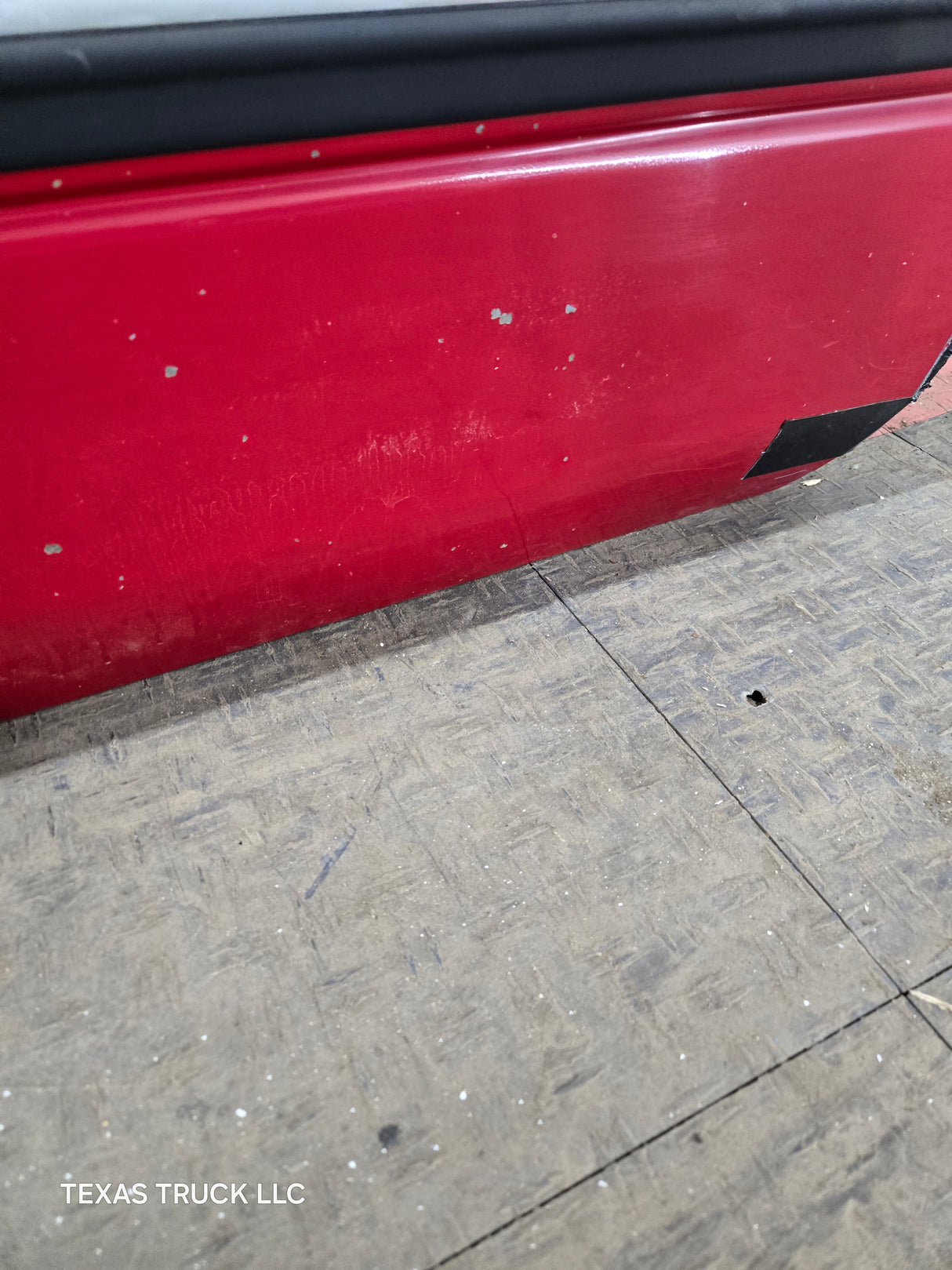 1994-2002 Dodge Ram 2nd Gen LH Driver Side Front Extended Cab Door 1500 2500 3500 ROUND CORNER - Red