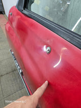 1994-2002 Dodge Ram 2nd Gen LH Driver Side Front Extended Cab Door 1500 2500 3500 ROUND CORNER - Red