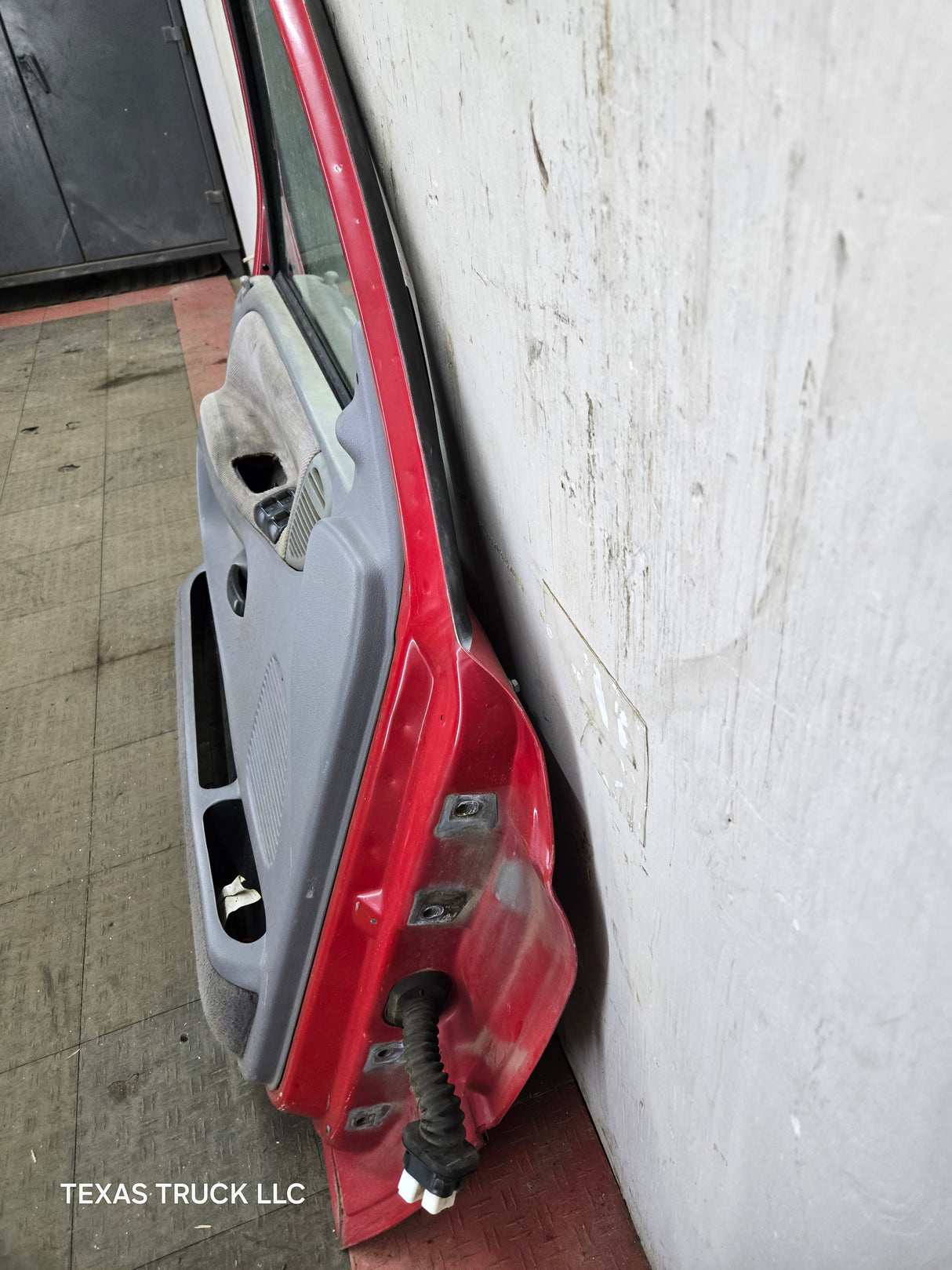1994-2002 Dodge Ram 2nd Gen LH Driver Side Front Extended Cab Door 1500 2500 3500 ROUND CORNER - Red
