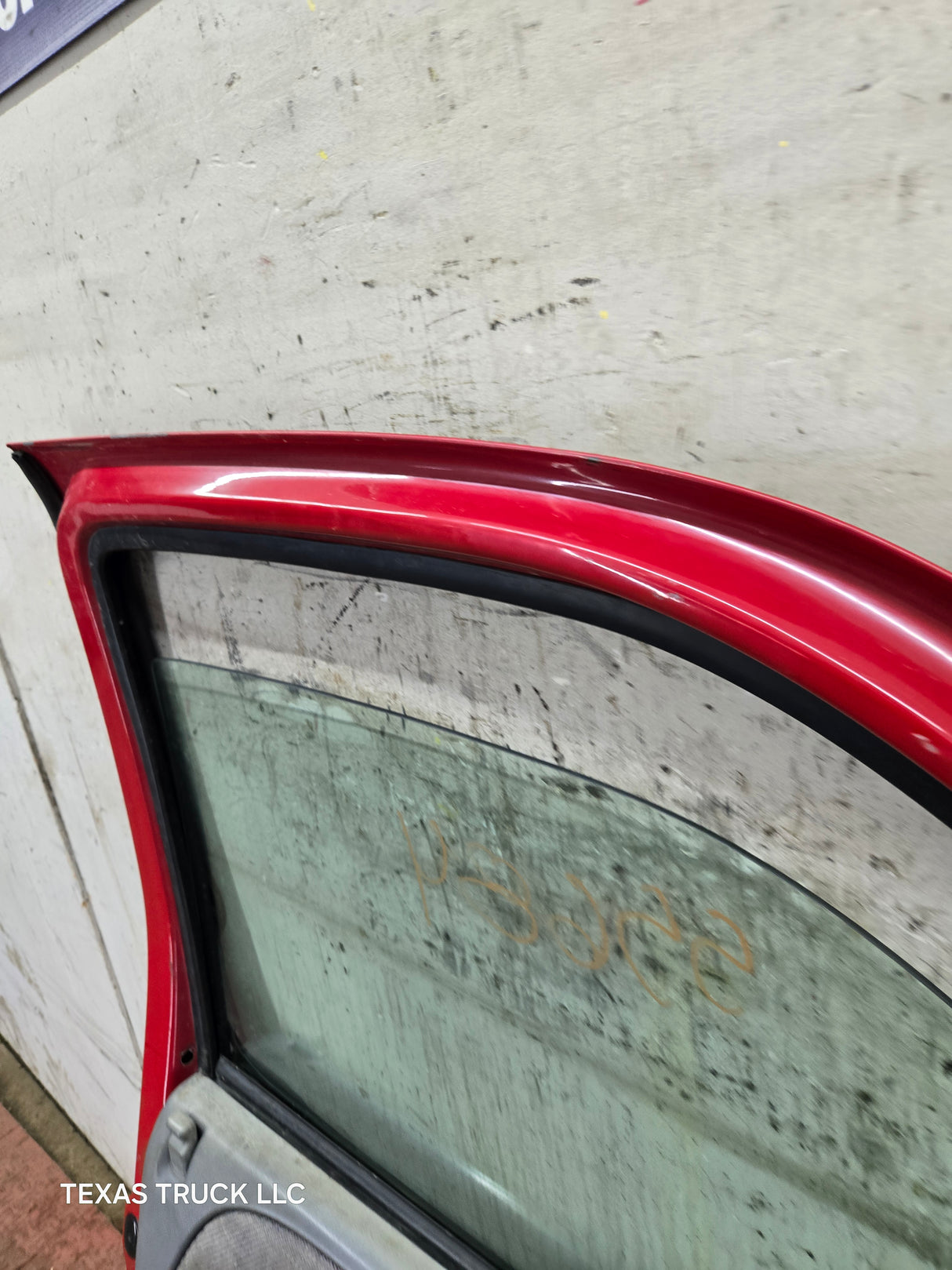 1994-2002 Dodge Ram 2nd Gen LH Driver Side Front Extended Cab Door 1500 2500 3500 ROUND CORNER - Red