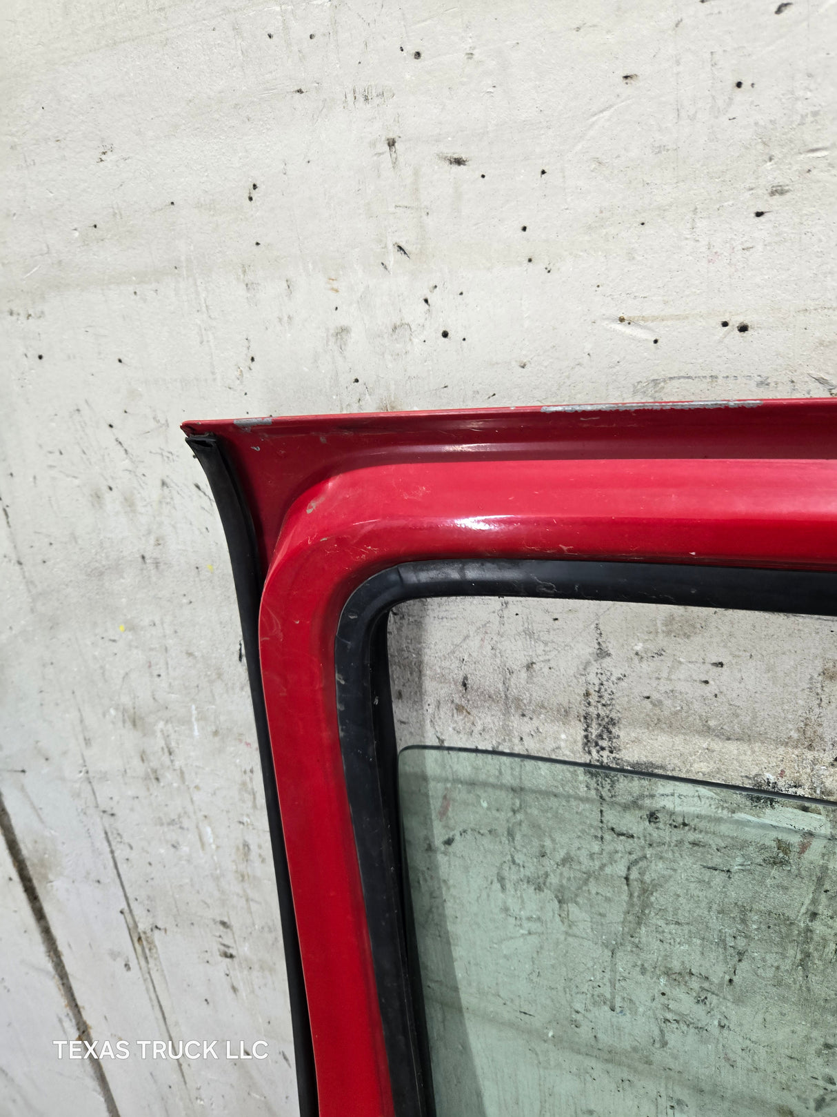 1994-2002 Dodge Ram 2nd Gen LH Driver Side Front Extended Cab Door 1500 2500 3500 ROUND CORNER - Red