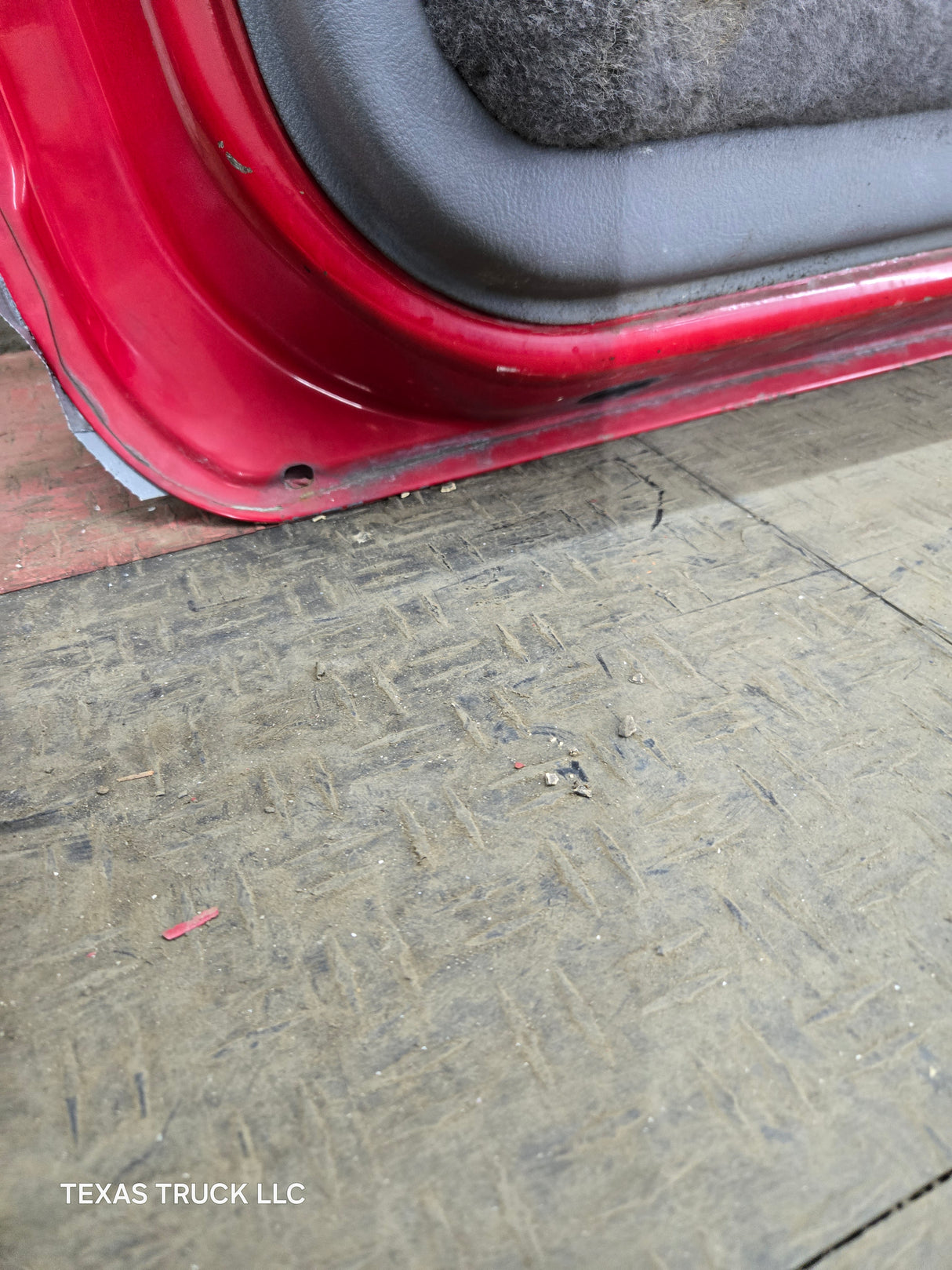 1994-2002 Dodge Ram 2nd Gen LH Driver Side Front Extended Cab Door 1500 2500 3500 ROUND CORNER - Red