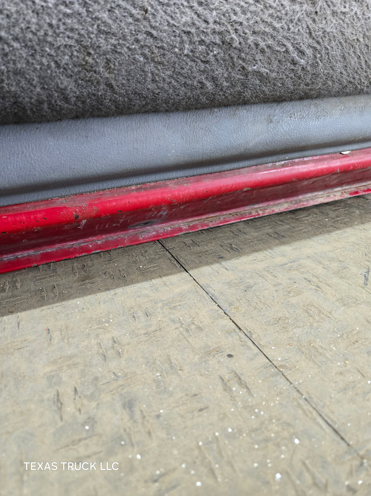 1994-2002 Dodge Ram 2nd Gen LH Driver Side Front Extended Cab Door 1500 2500 3500 ROUND CORNER - Red