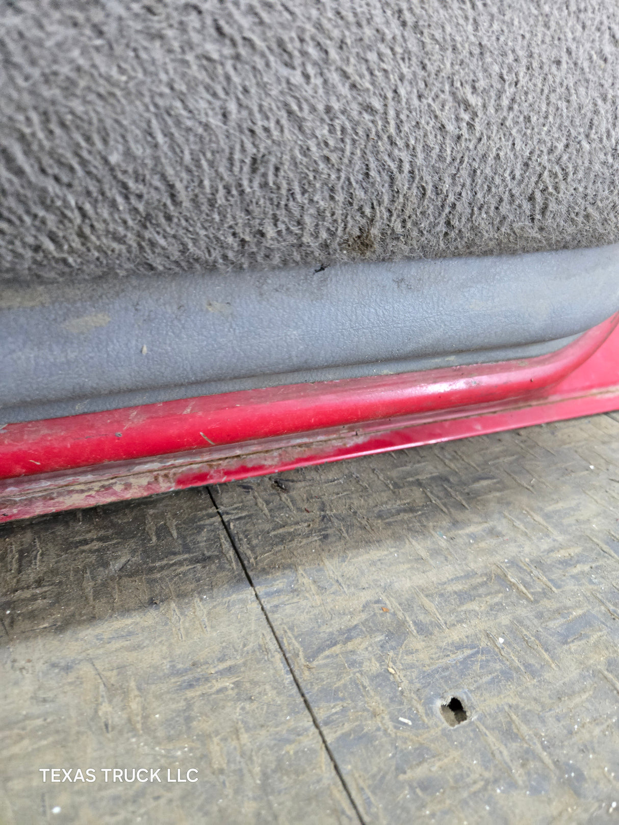 1994-2002 Dodge Ram 2nd Gen LH Driver Side Front Extended Cab Door 1500 2500 3500 ROUND CORNER - Red