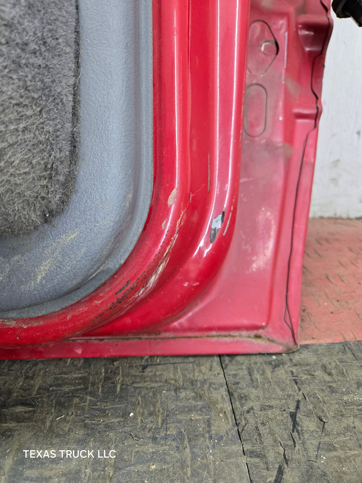 1994-2002 Dodge Ram 2nd Gen LH Driver Side Front Extended Cab Door 1500 2500 3500 ROUND CORNER - Red
