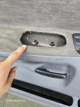 1994-2002 Dodge Ram 2nd Gen LH Driver Side Front Extended Cab Door 1500 2500 3500 ROUND CORNER - Red
