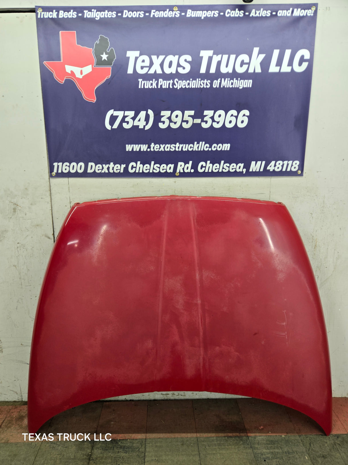 1994-2002 Dodge Ram 2nd Gen 1500 2500 3500 Hood - Red