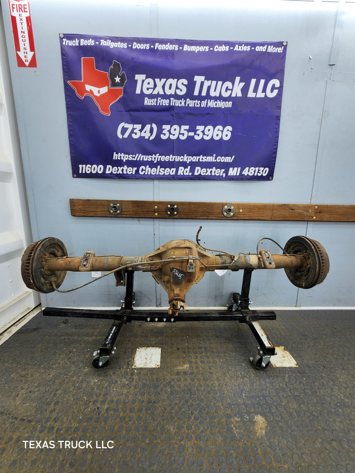 1994-1999 2nd Gen Dodge Ram 1500 3.55 Rear Axle 9.25 146k Miles