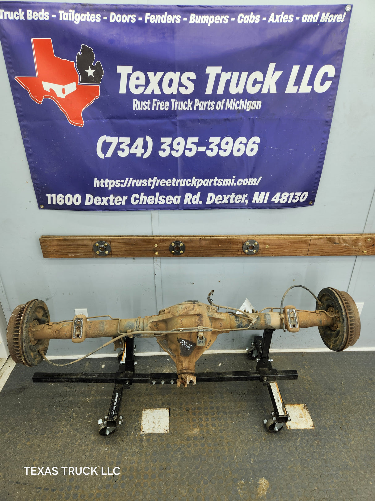 1994-1999 2nd Gen Dodge Ram 1500 3.55 Rear Axle 9.25 146k Miles