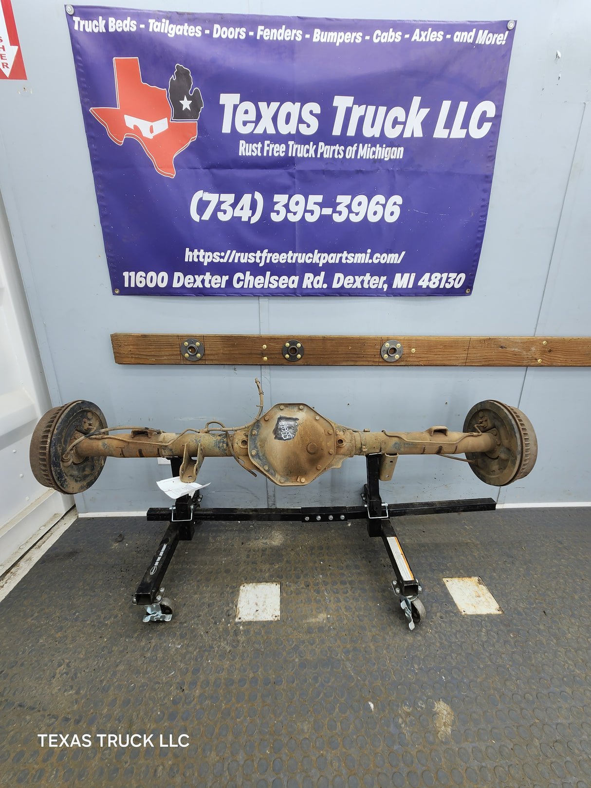 1994-1999 2nd Gen Dodge Ram 1500 3.55 Rear Axle 9.25 146k Miles