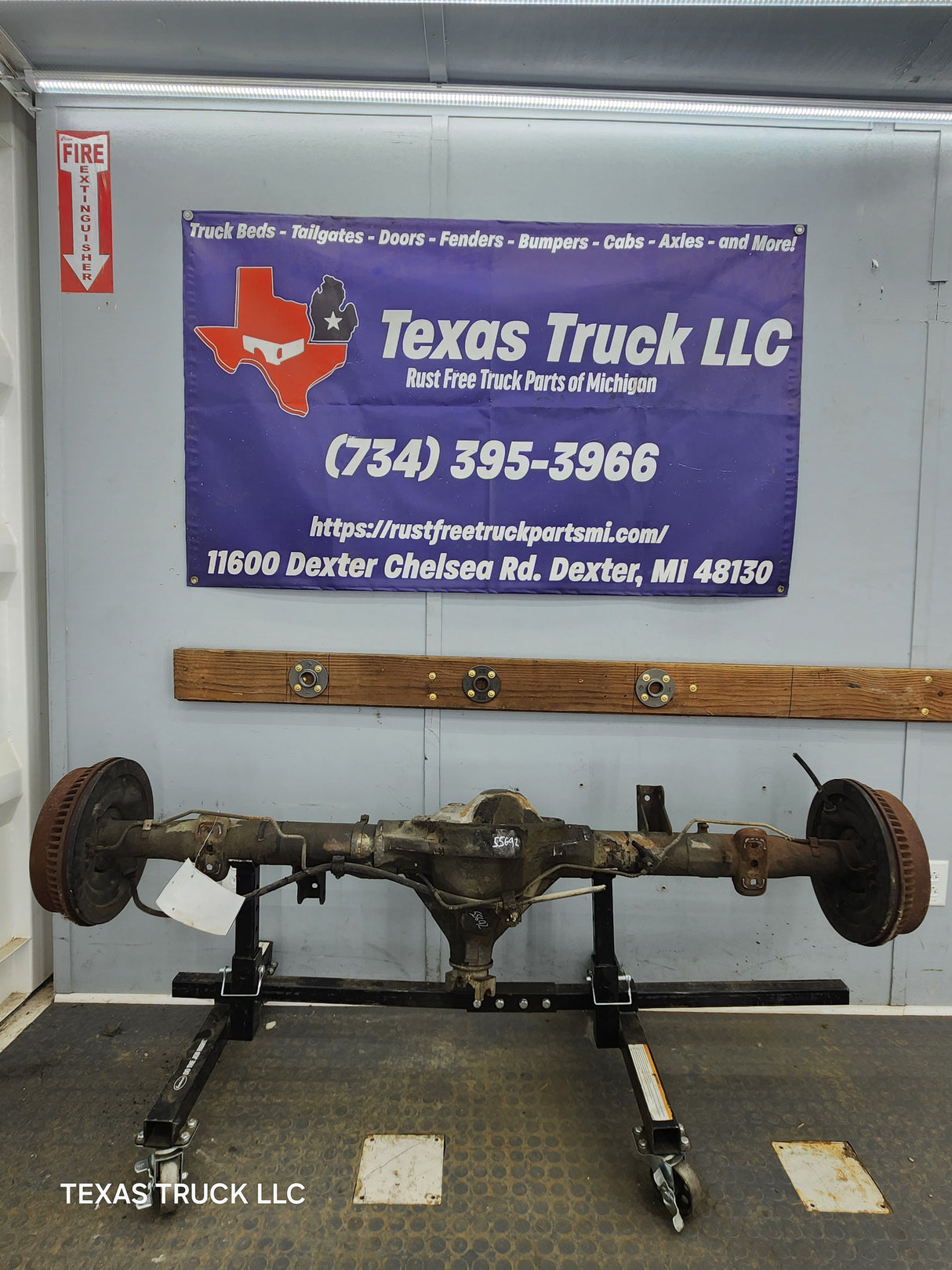 1994-1999 2nd Gen Dodge Ram 1500 3.55 Rear Axle 9.25