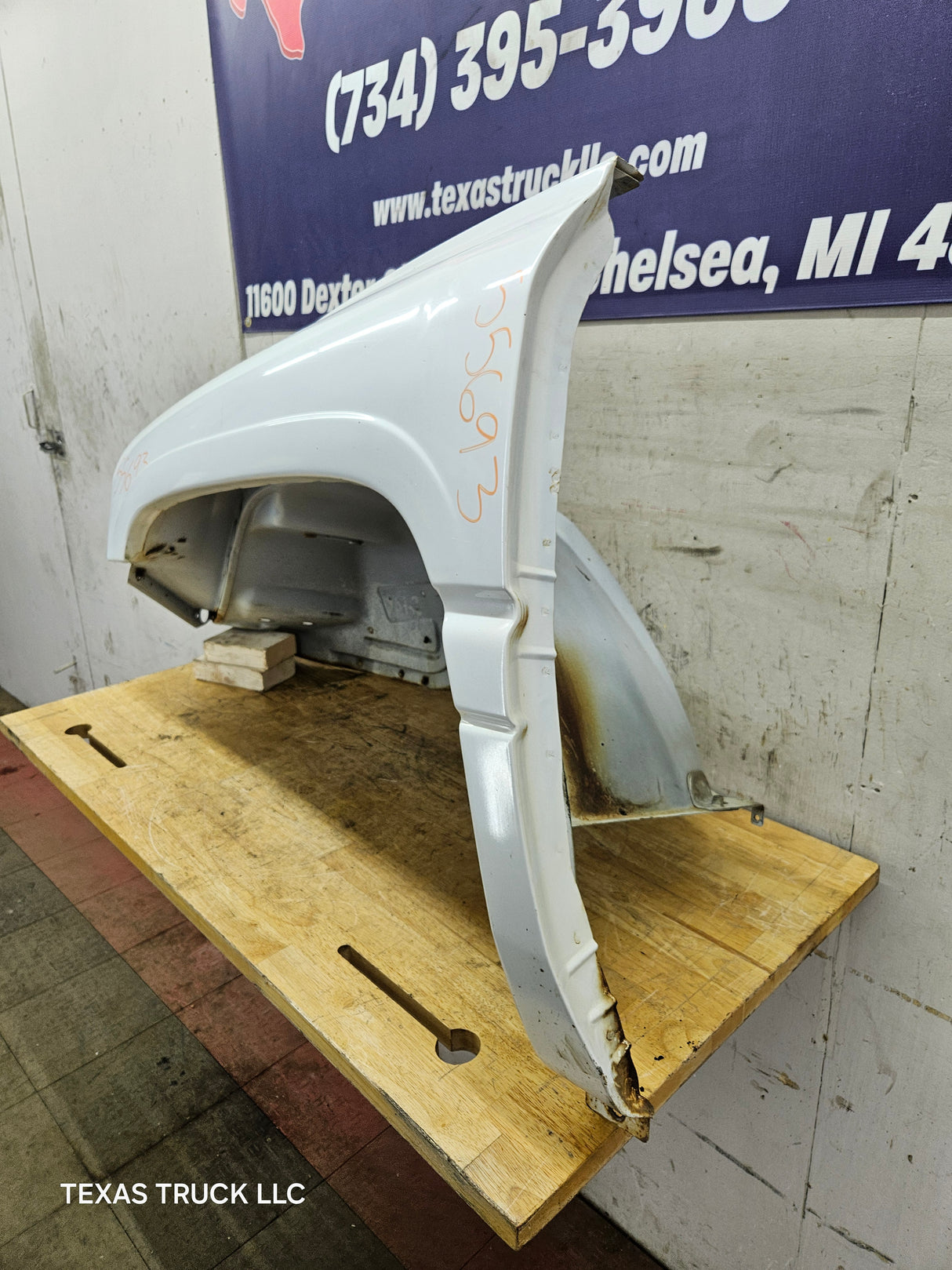 1994-2002 Dodge Ram 2nd Gen 1500 2500 3500 LH Driver Side Fender - White