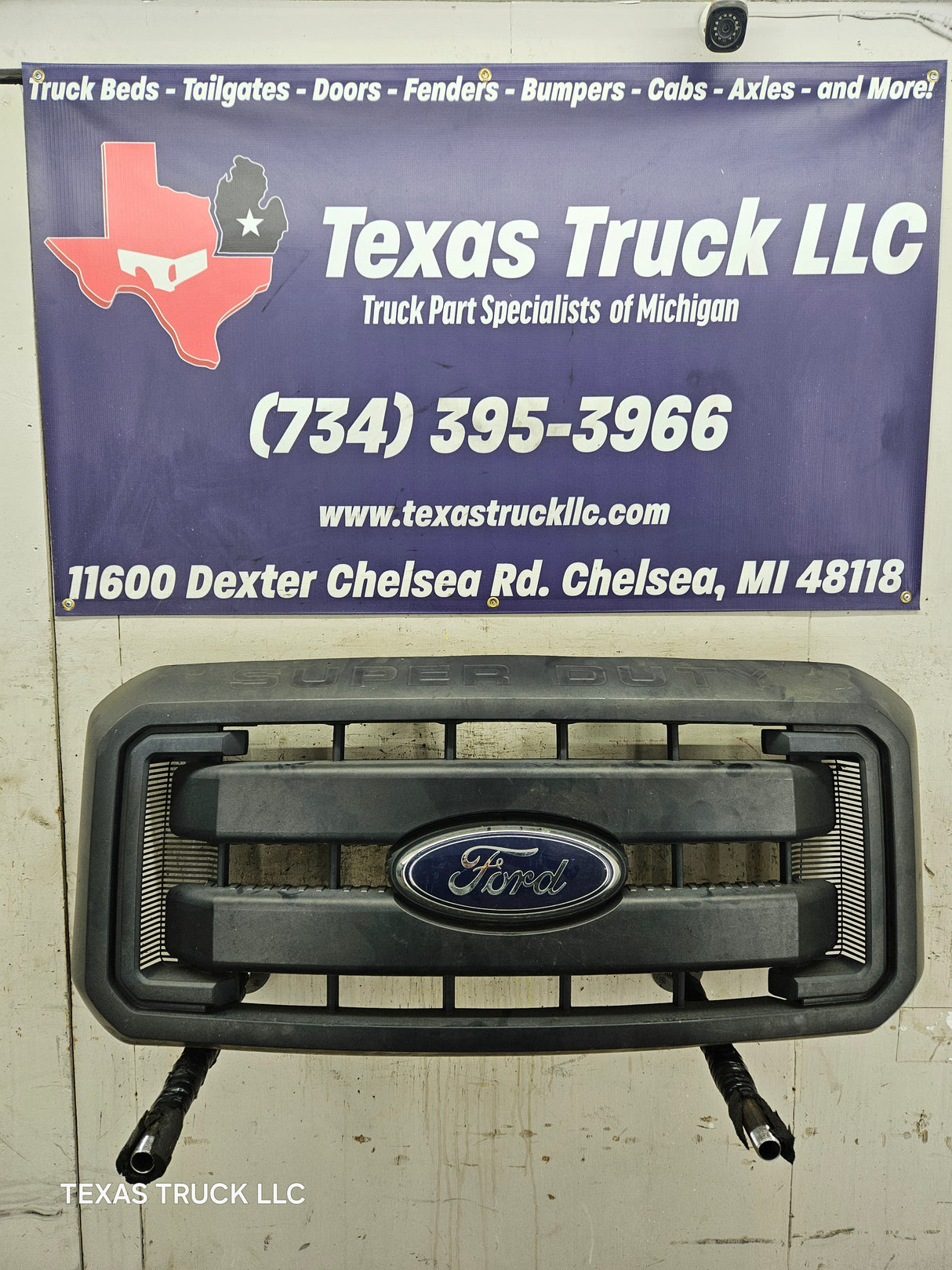 2011-2016 Ford Super Duty Black Grill F250 F350 F450 F550