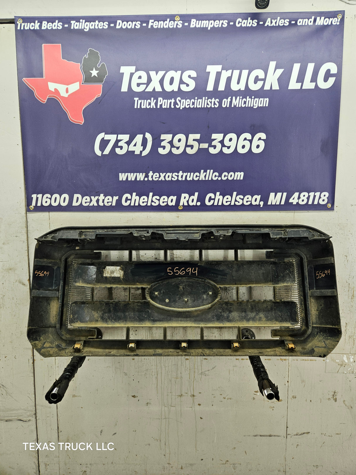 2011-2016 Ford Super Duty Black Grill F250 F350 F450 F550