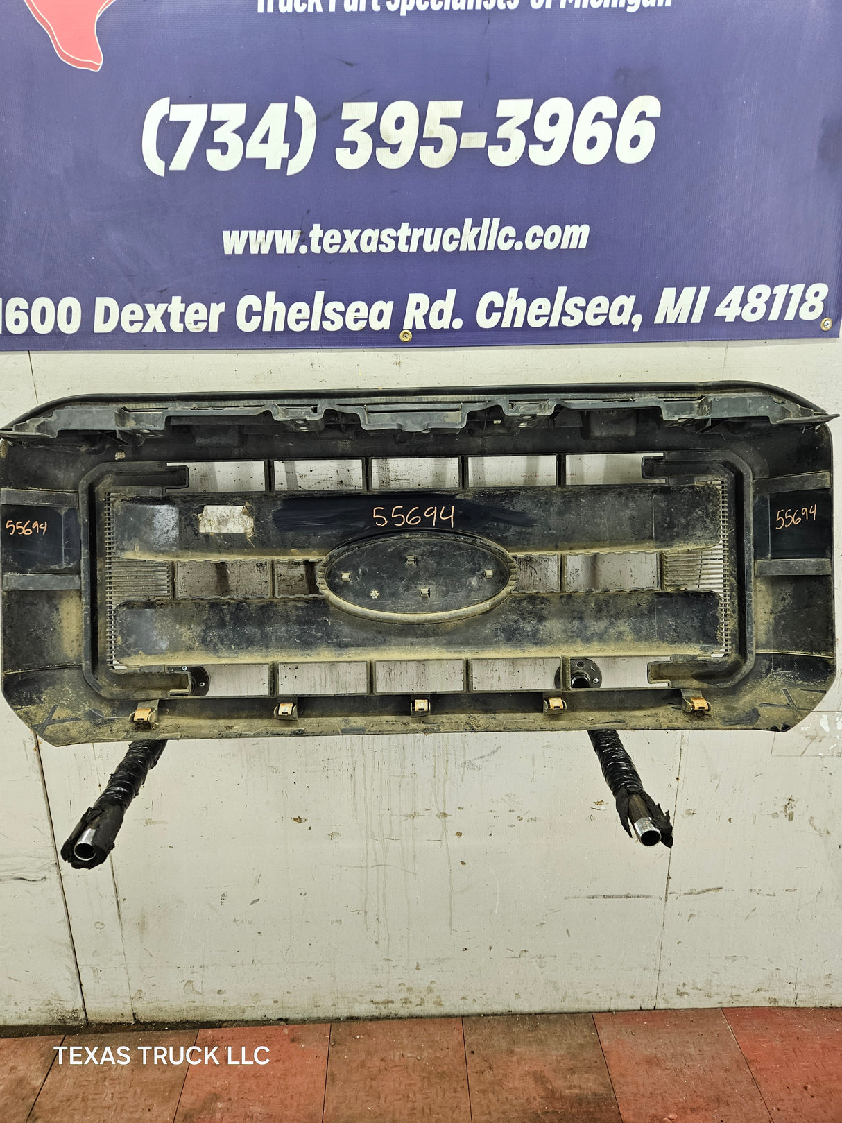 2011-2016 Ford Super Duty Black Grill F250 F350 F450 F550