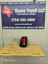 2019-2025 5th Gen Dodge Ram 2500 3500 LH Driver Side Tail Light Halogen P68592555AA