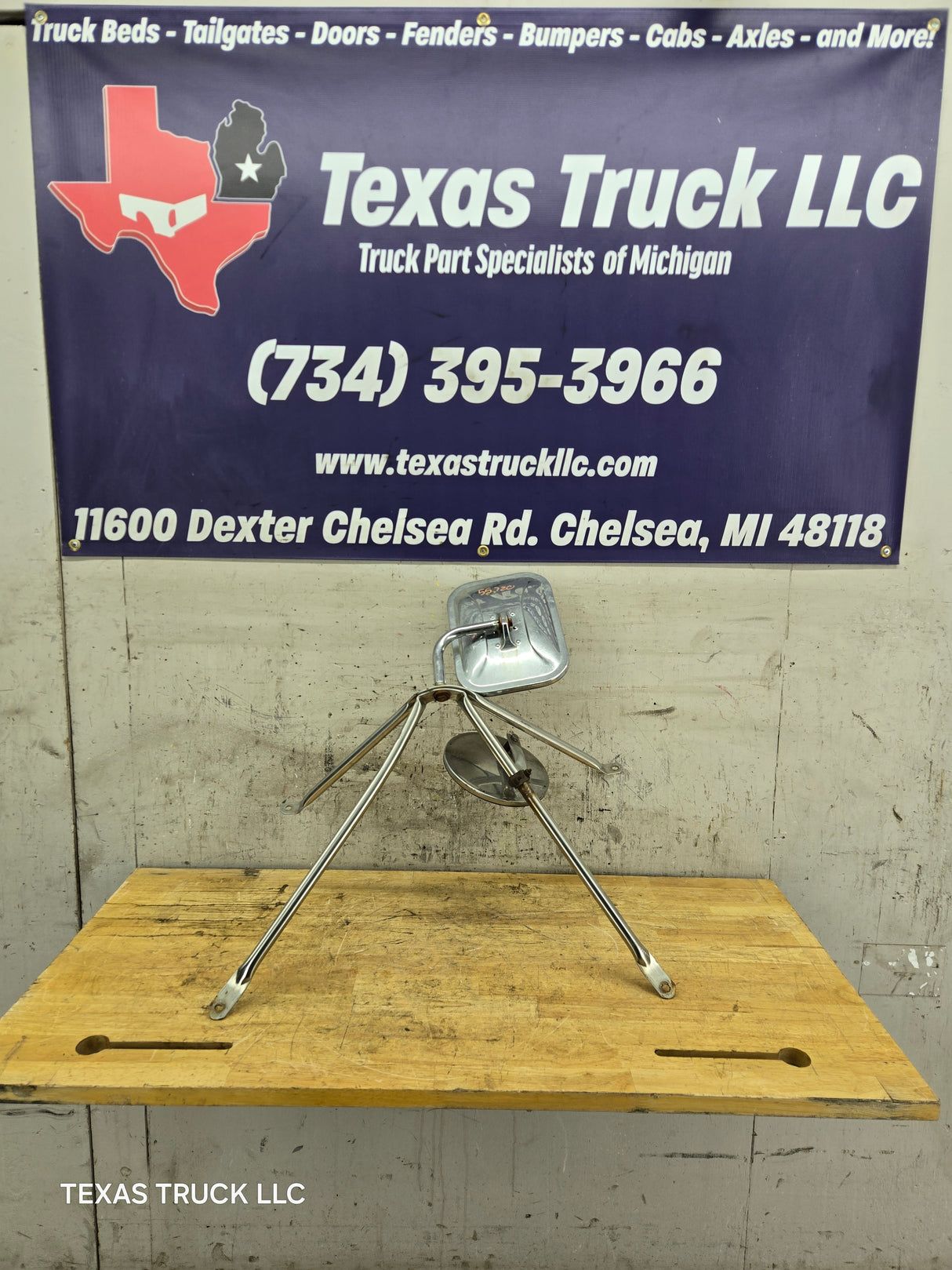 1994-2002 Dodge Ram 2nd Gen LH Driver Side Mirror West Coast Style 2500 3500 4500 5500