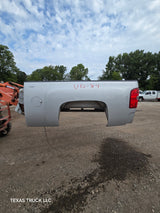 2007-2013 Chevrolet Silverado 1500 2500 3500 HD 6' 6" Short Truck Bed - Silver