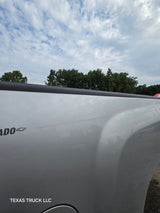 2007-2013 Chevrolet Silverado 1500 2500 3500 HD 6' 6" Short Truck Bed - Silver