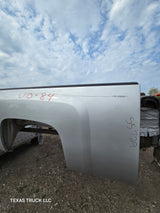 2007-2013 Chevrolet Silverado 1500 2500 3500 HD 6' 6" Short Truck Bed - Silver