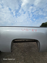 2007-2013 Chevrolet Silverado 1500 2500 3500 HD 6' 6" Short Truck Bed - Silver