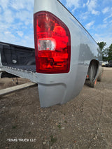 2007-2013 Chevrolet Silverado 1500 2500 3500 HD 6' 6" Short Truck Bed - Silver