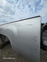2007-2013 Chevrolet Silverado 1500 2500 3500 HD 6' 6" Short Truck Bed - Silver