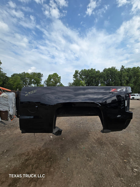2014-2019 Chevrolet Silverado 1500 2500 3500 HD 6' 6" Short Bed - Black