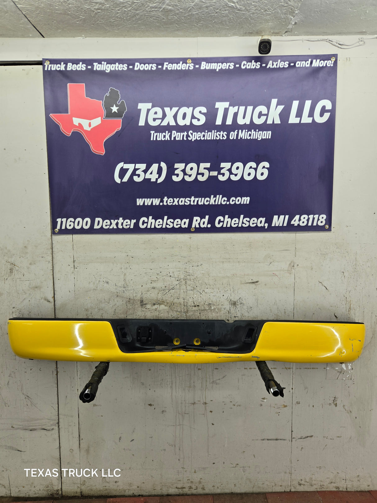 2003-2008 Dodge Ram 3rd Gen 1500 2500 3500 Rear Bumper - Yellow