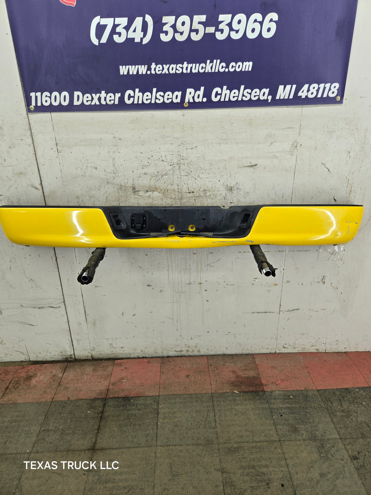 2003-2008 Dodge Ram 3rd Gen 1500 2500 3500 Rear Bumper - Yellow